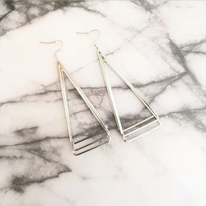 Triangle earrings